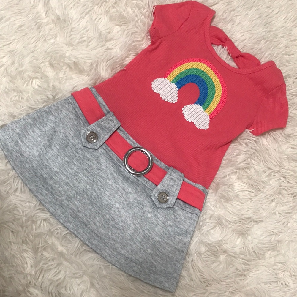 Lilt Short sleeve waist dress (4t)